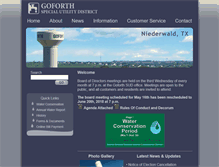 Tablet Screenshot of goforthwater.org